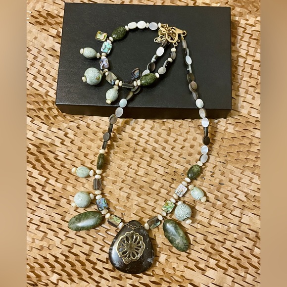 BARSE Gemstone Necklace Set - Picture 5 of 5